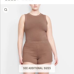 Skims Outdoor Fleece Shorts NWT